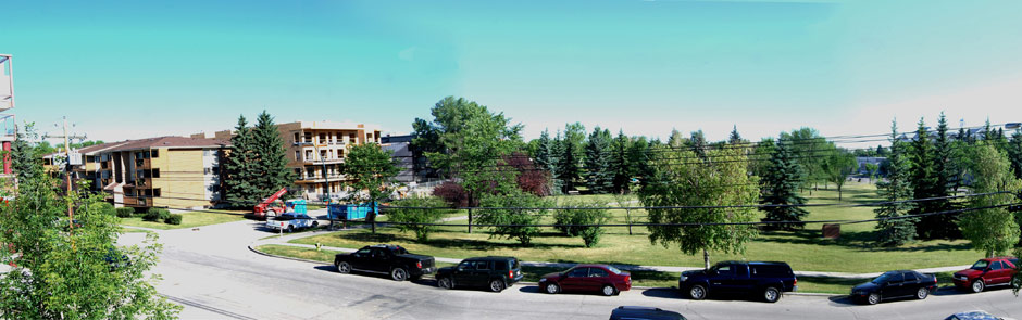 3rd Floor View of Park