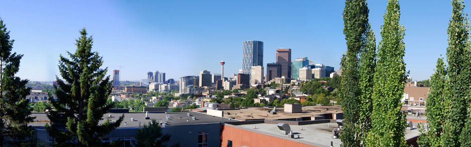 3rd Floor View of City