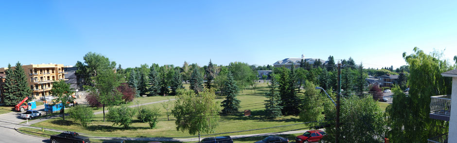4th Floor View of Park