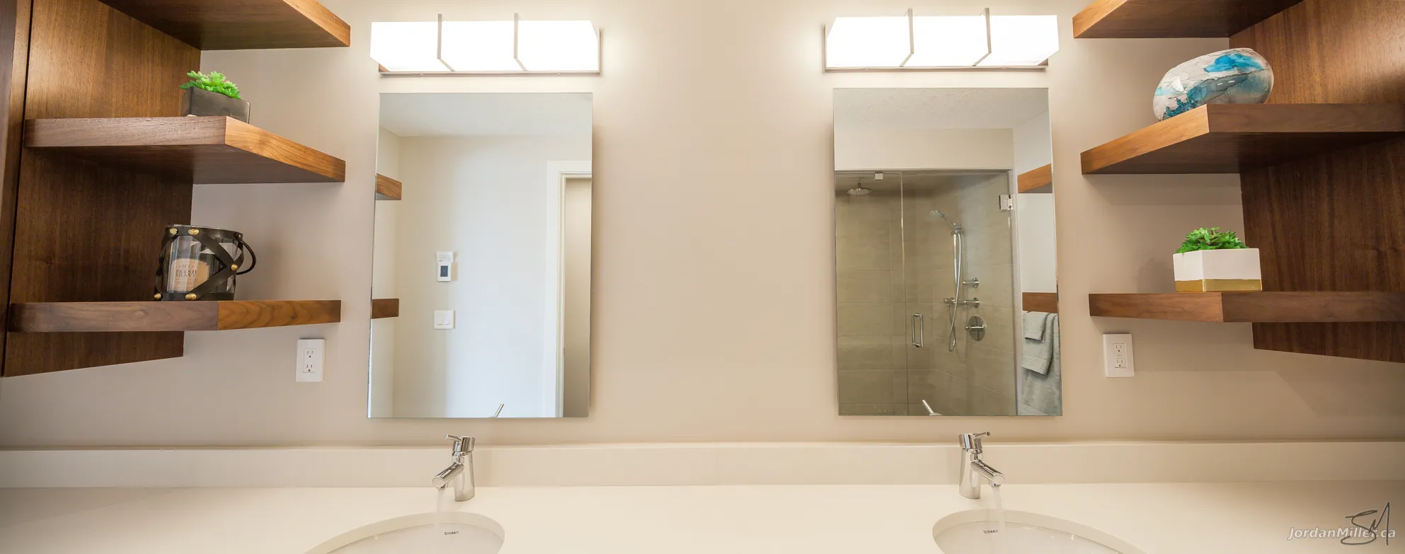 Master bathroom vanity