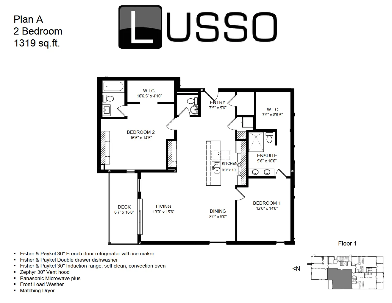 Plan A floor plan